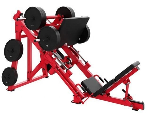 Optional Auswählbare mittlere Laderplatte geladene Fitnessgeräte 45° Beinpresse