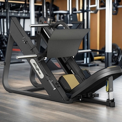 45 Grad Plattenbelastete Beinpresse Krafttraining Fitnessstudio-Ausrüstung für maximale Ergebnisse