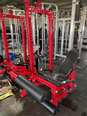 Fitness-Krafttraining Beinpress Bein Curl Verlängerung Maschine mit Pin-Last-Auswahl