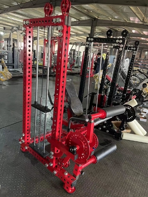 Fitness-Krafttraining Beinpress Bein Curl Verlängerung Maschine mit Pin-Last-Auswahl