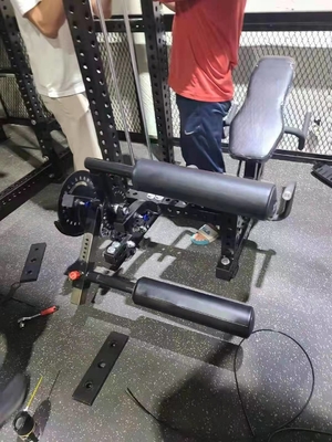 Fitness-Krafttraining Beinpress Bein Curl Verlängerung Maschine mit Pin-Last-Auswahl