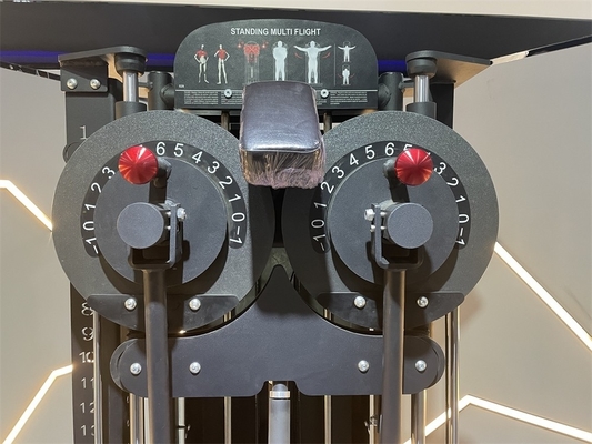 Mittlere Ladegerät Fitness-Übung Körper Schulter Seitenaufhebung Stehend Multi-Flight Pin geladen Maschine