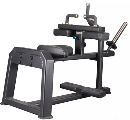 Gewerbliche Fitnessstudio-Ausrüstung Stahl-Sitz-Kälber-Höhe-Maschine für Fitness-Kraft-Training
