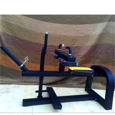 Gewerbliche Fitnessstudio-Ausrüstung Stahl-Sitz-Kälber-Höhe-Maschine für Fitness-Kraft-Training