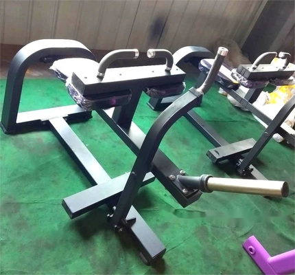 Gewerbliche Fitnessstudio-Ausrüstung Stahl-Sitz-Kälber-Höhe-Maschine für Fitness-Kraft-Training