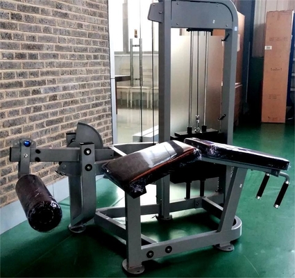Gewichtsstapel Pin geladen Bein Curl und Verlängerung Maschine für Krafttraining Übung
