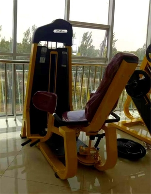 Fitnessstudio Heimtrainer Maschine Gewichtsstapel Pin geladener Sitzender Innenadduktor Oberschenkel Übung