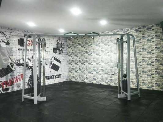 Mittelschwerlastgerät Fitnessstudio Ausrüstung Verstellbares Schleudertrainer Rückenbewegung Kniebein-Rack Kabel-Crossover-Maschine