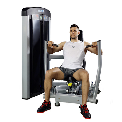 Fitness Gewerbliche Fitnessstudio-Training-Pin-Last-Sitz-Brustpressmaschine mit Gewichtsstapel