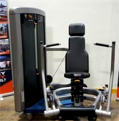 Fitness Gewerbliche Fitnessstudio-Training-Pin-Last-Sitz-Brustpressmaschine mit Gewichtsstapel