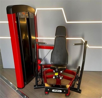Fitness Gewerbliche Fitnessstudio-Training-Pin-Last-Sitz-Brustpressmaschine mit Gewichtsstapel