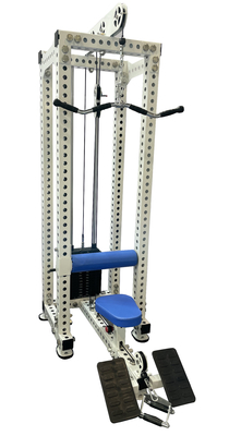 Universal Gym Commercial Fitness Ausrüstung 2 in 1 Lat Ziehen nach unten und niedriges Rudern Maschine