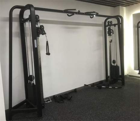 Lat Pulldown Row Fly Machine Fitness-Ausrüstung für Gewichtsstapel Pin geladenes Heimgymnasium