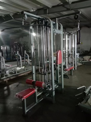 8 Station Multi Gym perfekt für Krafttraining und Kabel Crossover Brustübungen