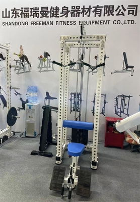 Krafttraining 2 in 1 High Pull Low Row Fitness-Ausrüstung mit mehrstufiger Anpassung