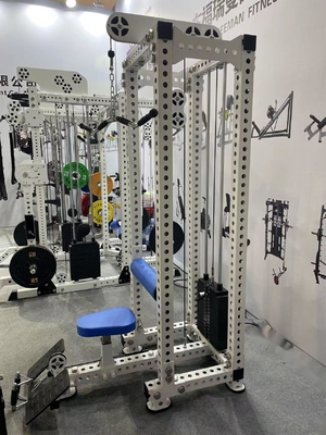 Krafttraining 2 in 1 High Pull Low Row Fitness-Ausrüstung mit mehrstufiger Anpassung