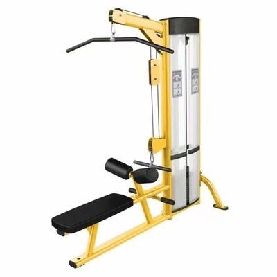 Dropset-Pins Dual-Funktion Brust-Rücken-Übungen Niedrigreihen Lat-Pulldown-Maschine für 3 Jahre