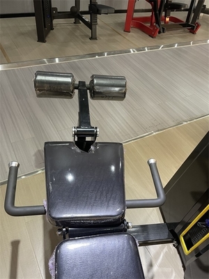 Gewerbliche Fitness-Sportstudio Krafttraining 2in1 Pin-belastete Beinverlängerung und Curl-Maschine