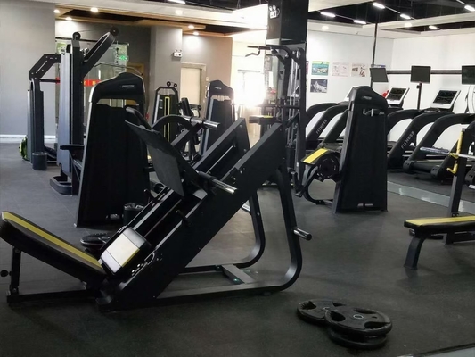 Kommerzielle 1620*2110*1350 Fitnessstudio-Ausrüstung Beinpressmaschine mit Anpassungsmöglichkeiten