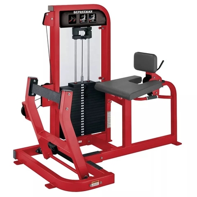 Schwarzer Sitz Optional Gewerbliche Fitnessstudio-Ausrüstung Sitz-Kälber-Höhe-Maschine für Bodybuilding