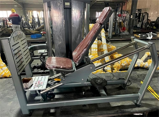 Mittelschwerlast-Sportgeräte Verstellbare sitzende Beinpressmaschine für Gluten und Quads