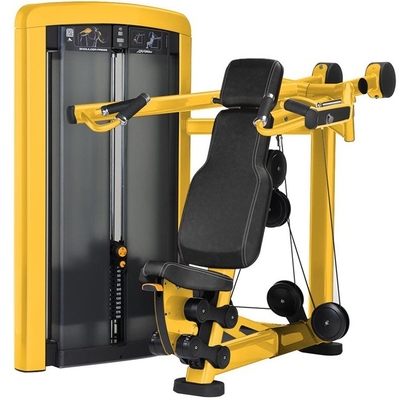Mittellastmaschine mit Pin-Last-Schaulerdruckmaschine für kommerzielle Arm- und Rückenübungen