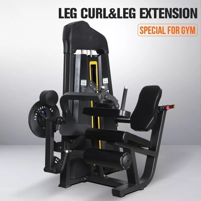 Mittlere Lader Leg Extension Bein Curl Maschine für Fitnessstudio Krafttraining Training