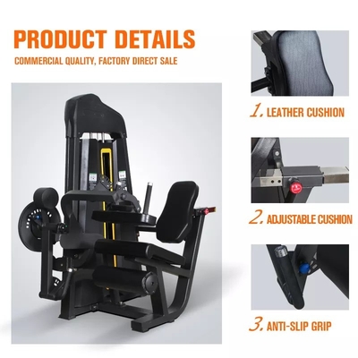 Mittlere Lader Leg Extension Bein Curl Maschine für Fitnessstudio Krafttraining Training