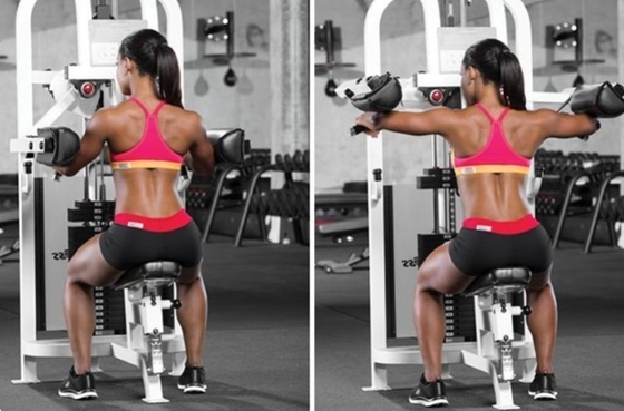 Personalisierte Logo Fitnessstudio professionelle Fitnessgeräte Pin geladen seitliche Hebemaschine