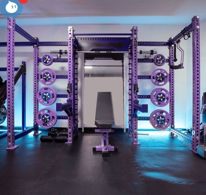 Sportmaschinen Fitness-Power Rack für individuelle Farbgymnastikgeräte kommerziell