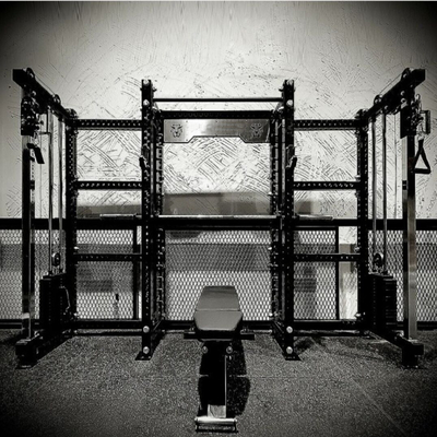 Sportmaschinen Fitness-Power Rack für individuelle Farbgymnastikgeräte kommerziell