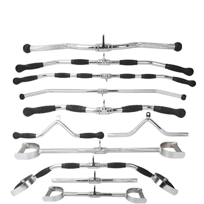 Integrierte Workout Gym Trainer Ziehen Sie die Bar Handgriff mit Griff Kabel Barbell Befestigung