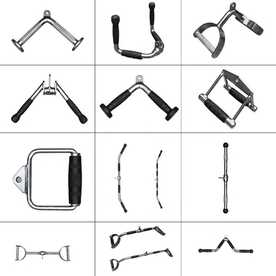 Integrierte Workout Gym Trainer Ziehen Sie die Bar Handgriff mit Griff Kabel Barbell Befestigung
