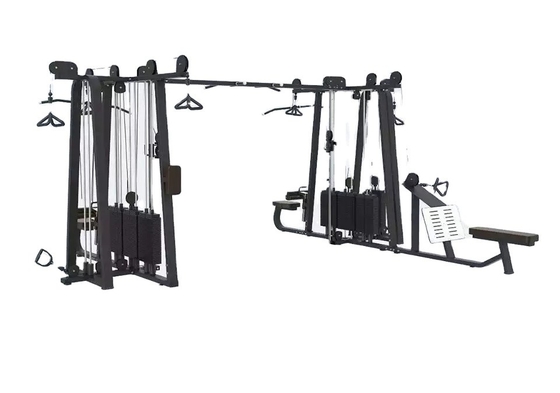 Mittlerer Ladegerät mehrere Stationen Fitnessstudio Bodybuilding-Ausrüstung für Krafttraining 8 Station