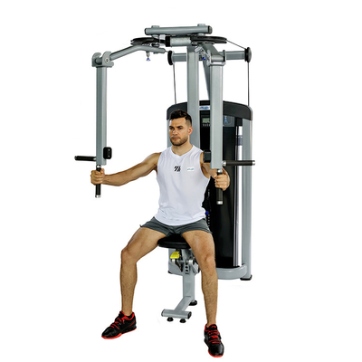 Fitnessstudio-Pin-Lastgeräte Rückseite Delt Pec Fly Machine für Krafttraining angepasst