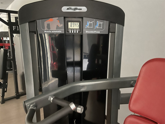 Sitzende Schulterpressmaschine für Bodybuilding TIG Schweißen Gewerbegymnastikgeräte