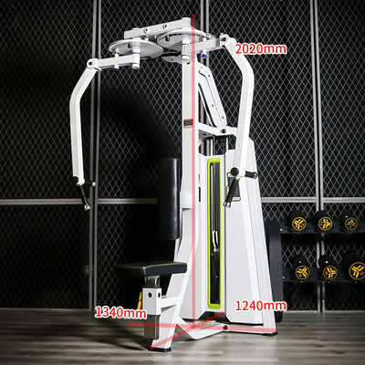 Verbessern Sie Ihr Krafttraining mit Befreeman's Medium Loader Chest Fly Pec Machine.