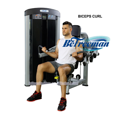 Zwei Schichten elektrostatische Pulverbeschichtung Bizeps Curl Triceps Maschine für effektive Trainingseinheiten