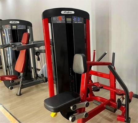 Mittelschwerer Heimgymnastik Fitness Stahl Rudermaschine für Brust Schulter Rücken Training