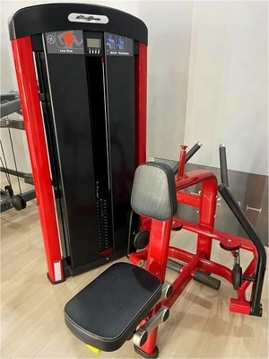 Mittelschwerer Heimgymnastik Fitness Stahl Rudermaschine für Brust Schulter Rücken Training