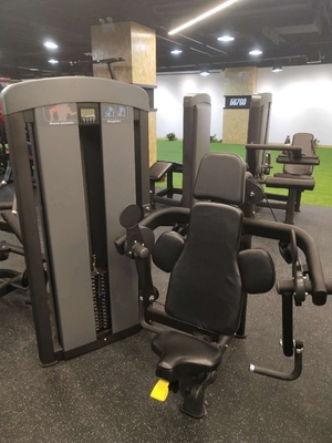 Gewerbliche Stahl-Medium-Loader-Bizeps-Curl-Maschine für den Fitnessclub Universal-Bodybuilding