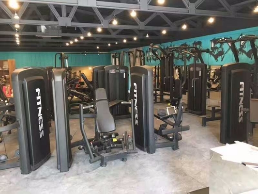 Gewerbliche Stahl-Medium-Loader-Bizeps-Curl-Maschine für den Fitnessclub Universal-Bodybuilding