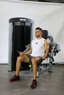 Gewerbliche Stahl-Medium-Loader-Bizeps-Curl-Maschine für den Fitnessclub Universal-Bodybuilding