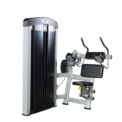 248 kg Gewichtsstapel Stahl Bauchübungsmaschine für Schwerlast-Fitnesscenter
