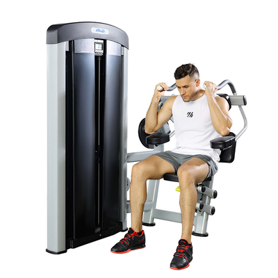 248 kg Gewichtsstapel Stahl Bauchübungsmaschine für Schwerlast-Fitnesscenter