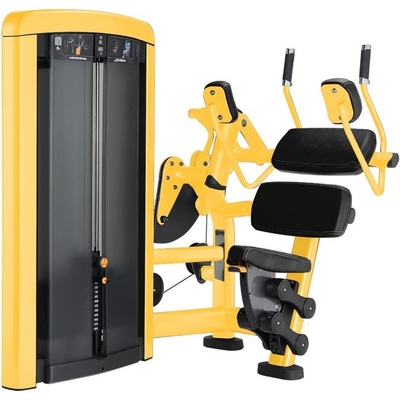 248 kg Gewichtsstapel Stahl Bauchübungsmaschine für Schwerlast-Fitnesscenter