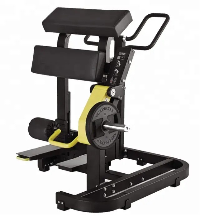 Ausrüstung für Fitness- und Krafttraining im Fitnessstudio oder zu Hause Stahlplatte geladenes Stehbein
