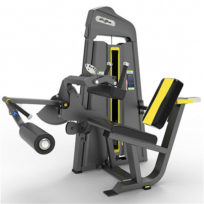 Universal Medium Loader Stahl sitzende Bein Curl Maschine für Fitnessstudio Training Pin Belastung Auswahl