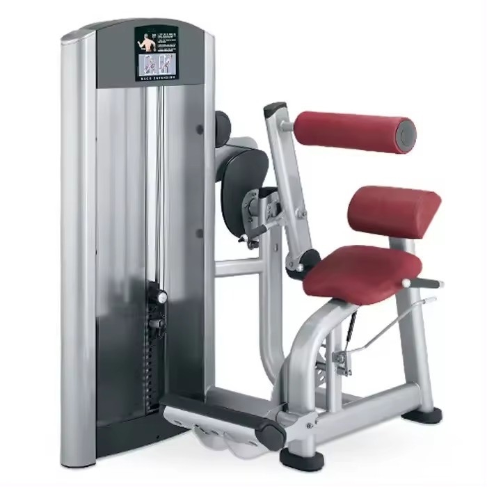 Handelsübliche Fitnessstudio-Ausrüstung Einstellbare Rückenübungsmaschine mit 1500*1200*1750 mm Größe