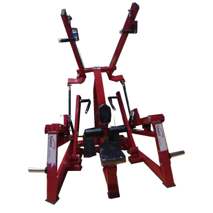 1420*2080*1780 mm Stahl Q235 Doppelfunktion Iso Lateral Front Lat Pulldown Row Maschine